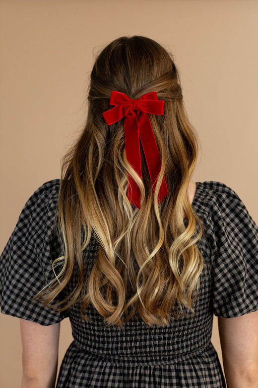 Red Bow — Brooklyn Blush, Draper Utah