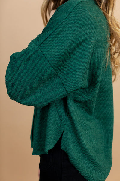 Payton top (Forest Green)