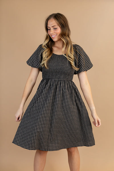 Presley Gingham Dress