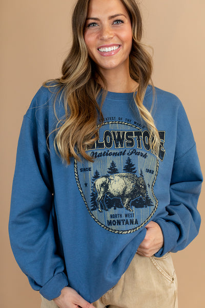 Yellowstone Graphic Sweatshirt