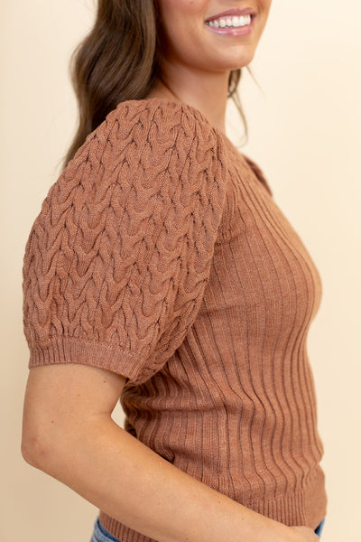 Jamee Cable Knit Sweater