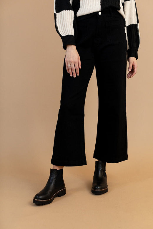 Demi Pants In Black — Brooklyn Blush women's boutique, Draper Utah