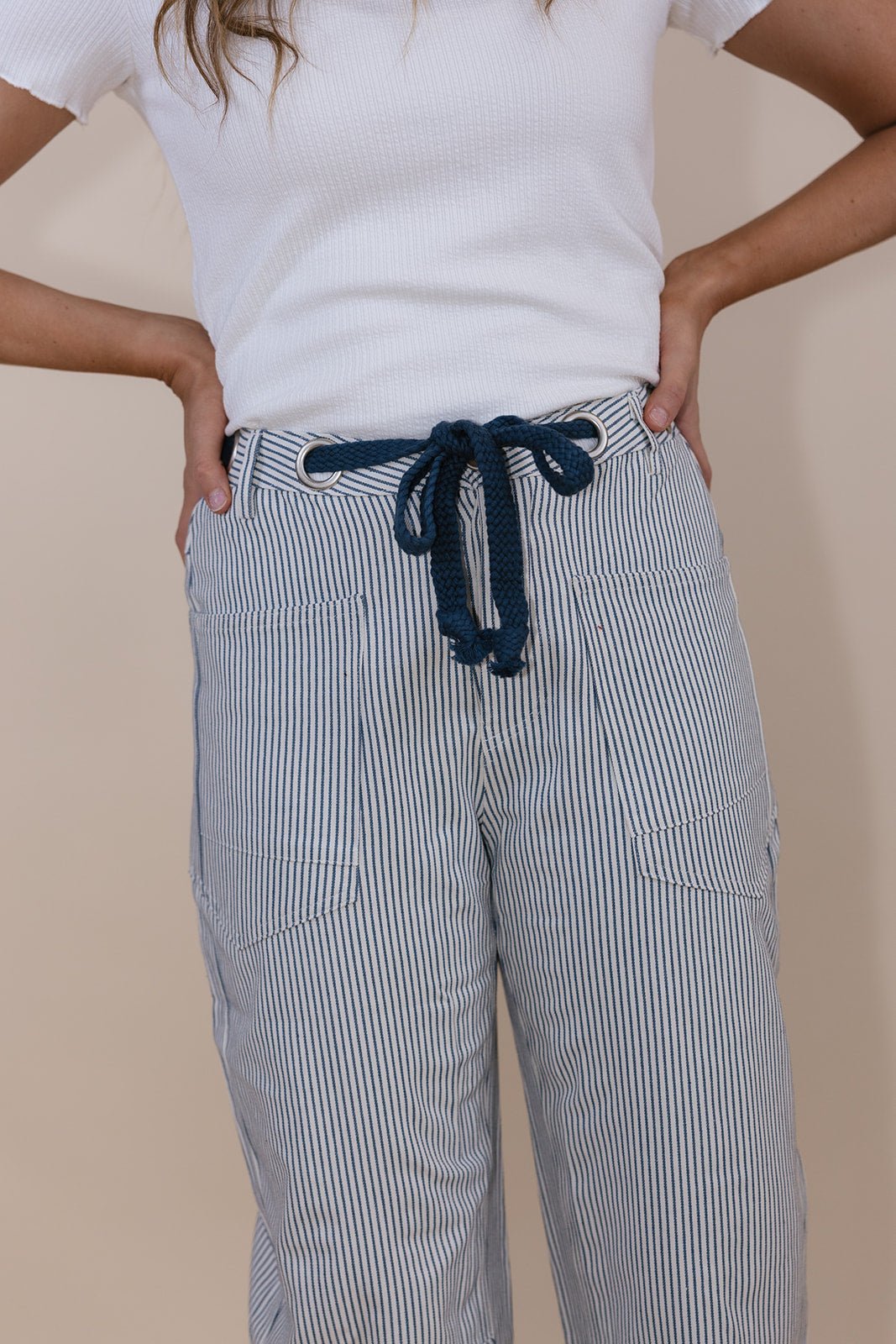 Mel Striped Pants