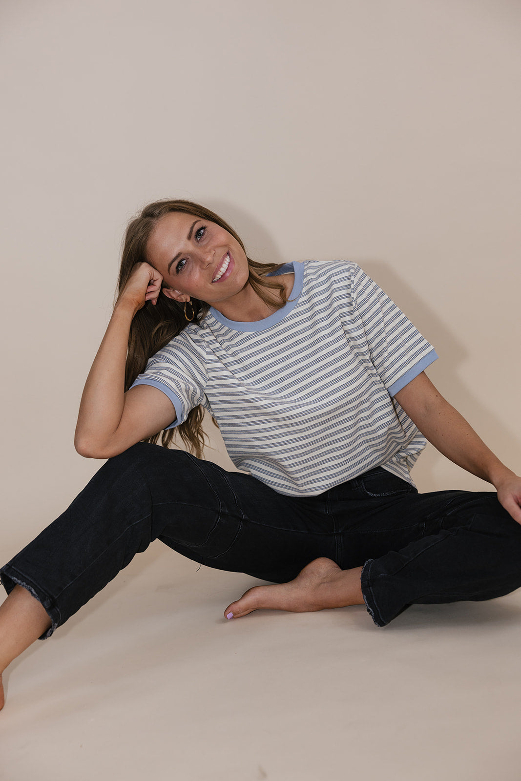 Maud Stripe Tee