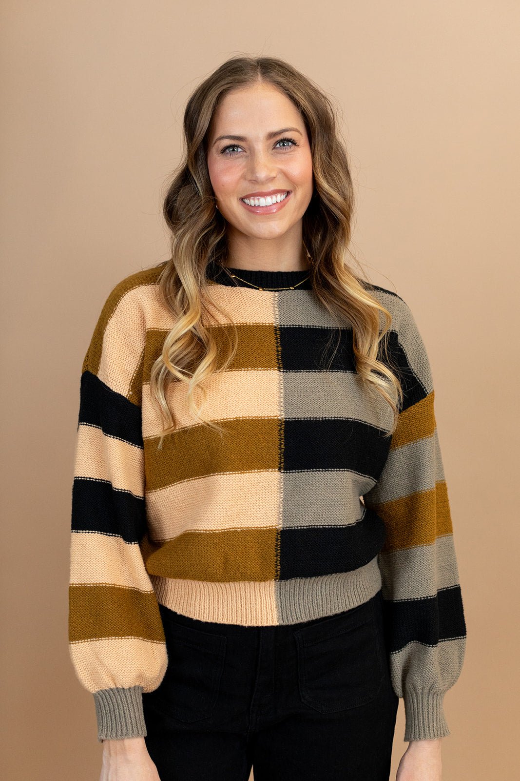 Tilly Sweater Top — Brooklyn Blush women's boutique, Draper Utah