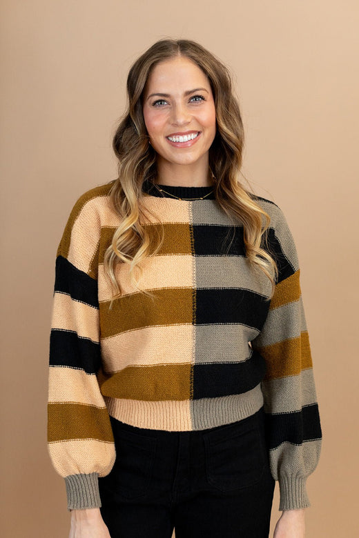 Tilly Sweater Top — Brooklyn Blush women's boutique, Draper Utah