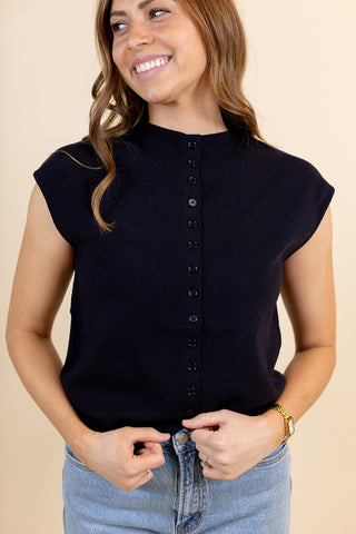 Bridgette Dark Navy Top