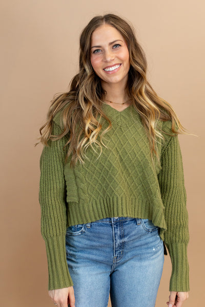 Ollie Cable Sweater