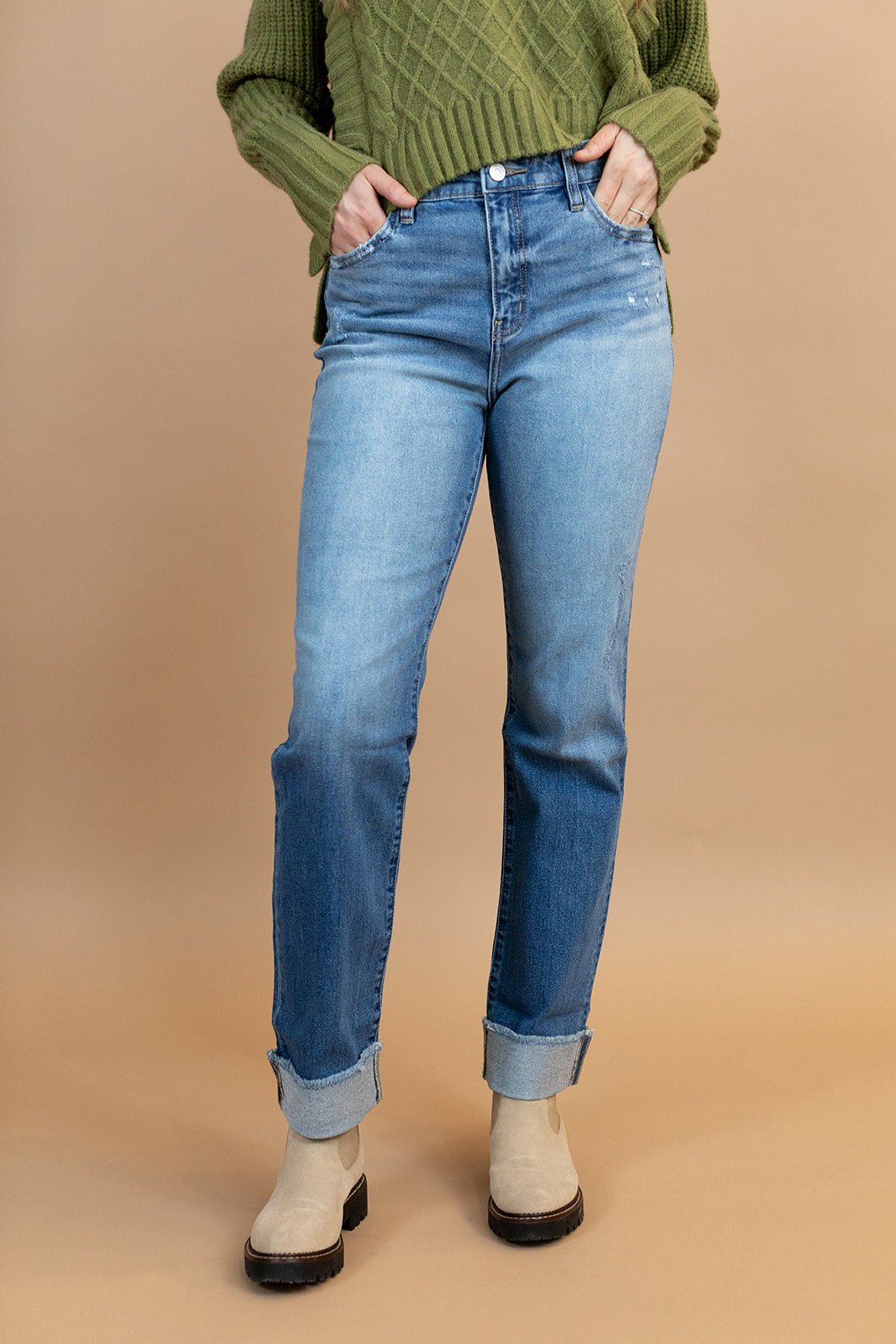 Remi High Rise Jeans — Brooklyn Blush women's boutique, Draper Utah