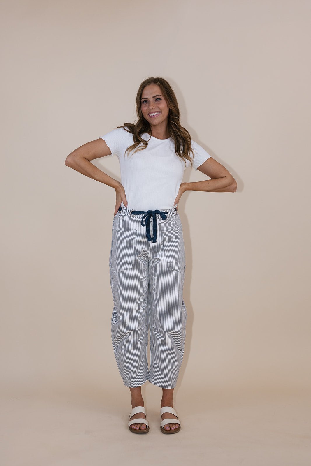 Mel Striped Pants