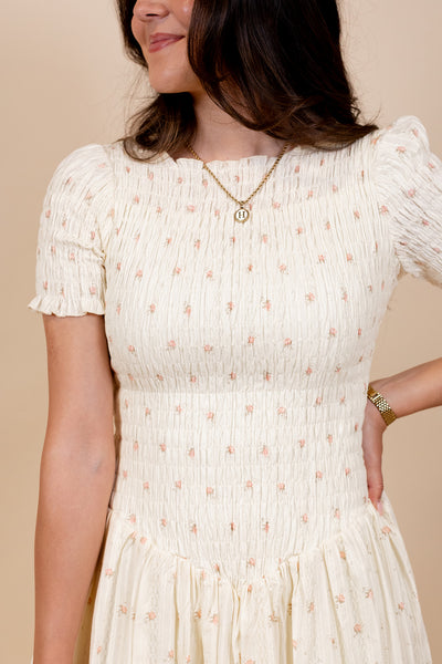 Laney Smocked Dress
