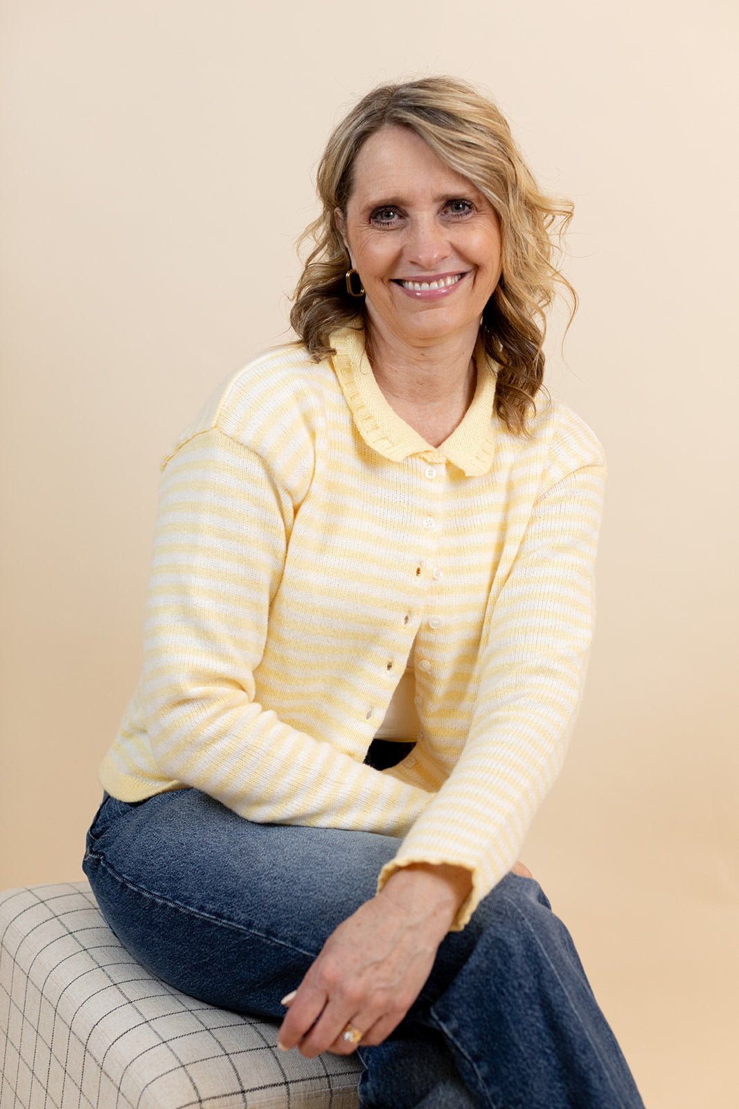 Lucia Striped Cardigan