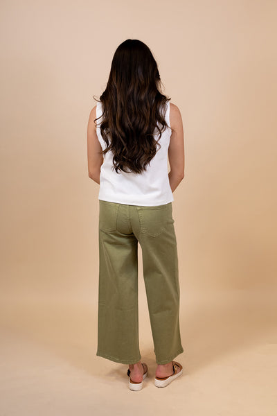 Olivia Crop Wide Pant