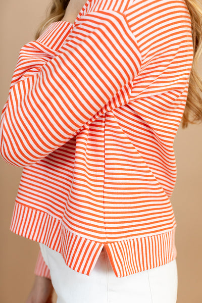 Ariel Striped Pullover