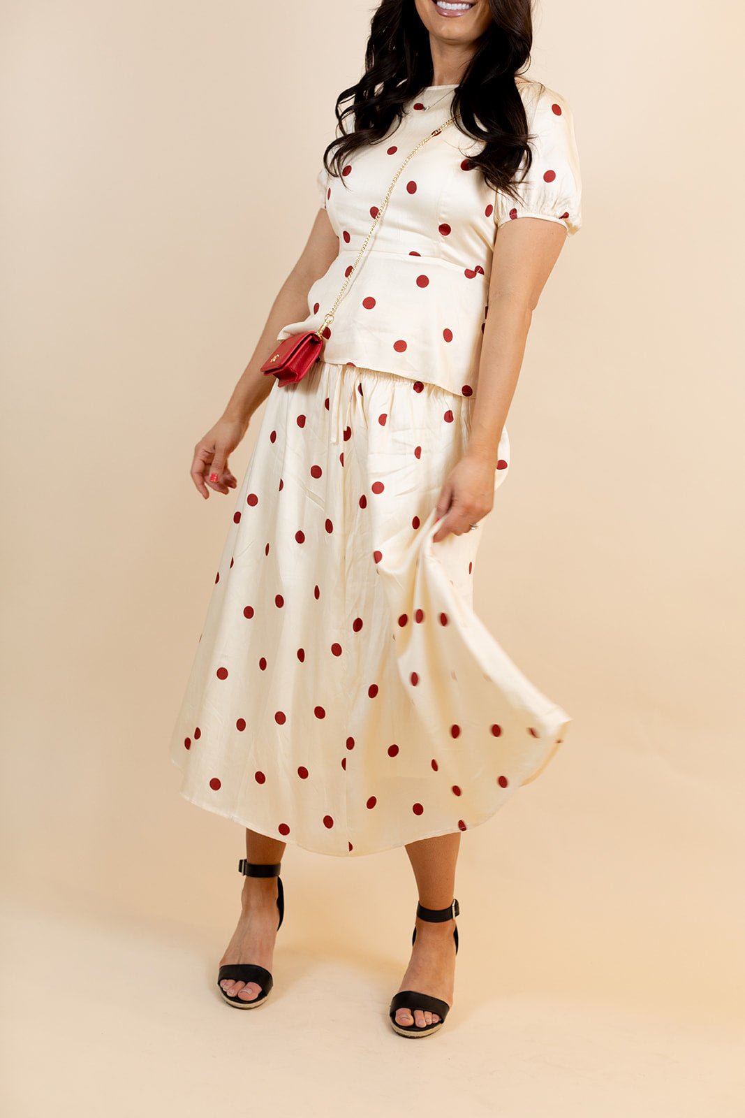 May Polka Dot Top