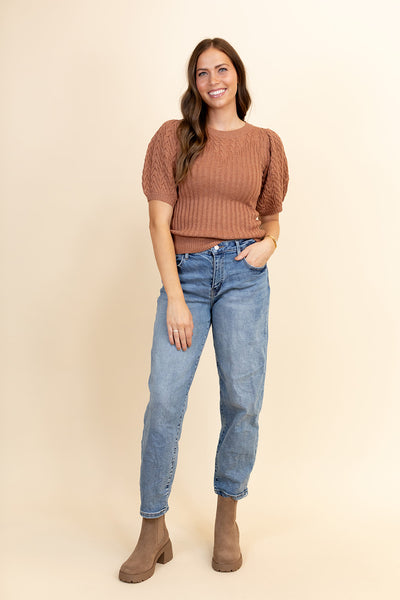 Jamee Cable Knit Sweater