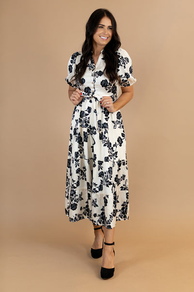 Stephanie Floral Maxi Dress