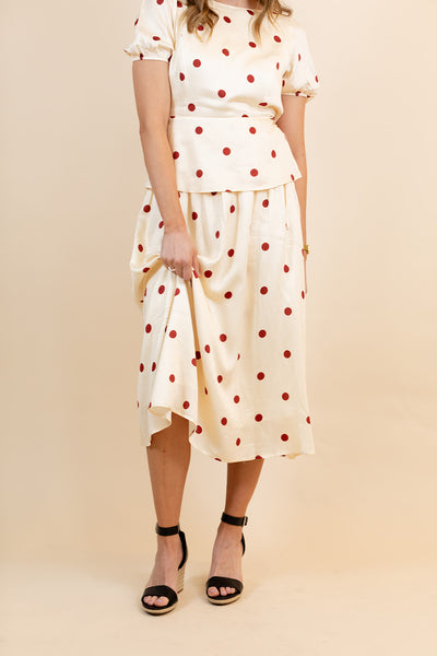 May Polka Dot Skirt