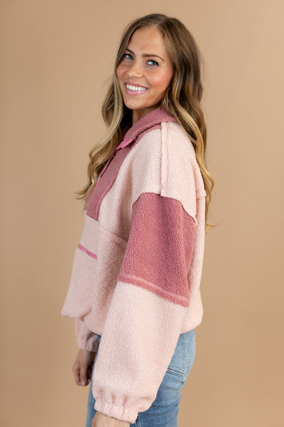 Kiana Sherpa in Pink