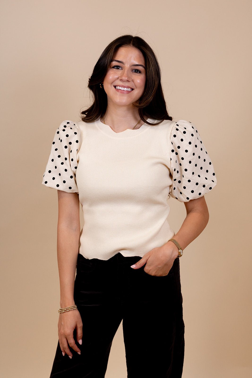 Nikki Knit Top