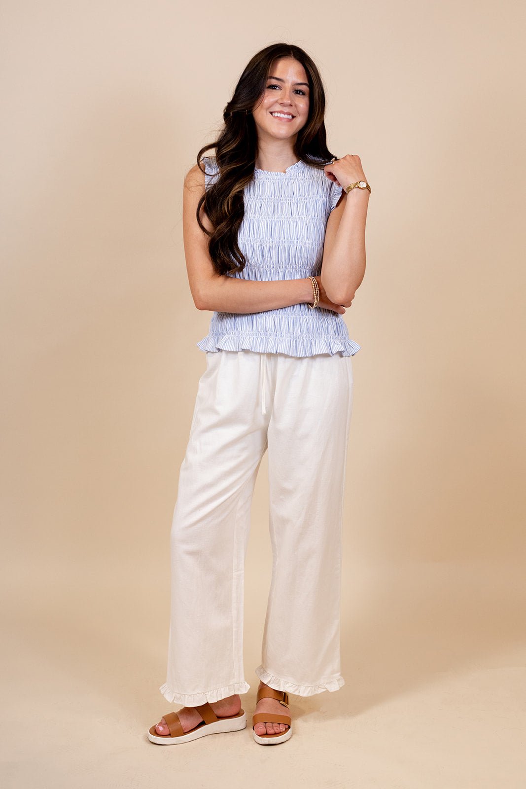 Adelne Ruffle Pant
