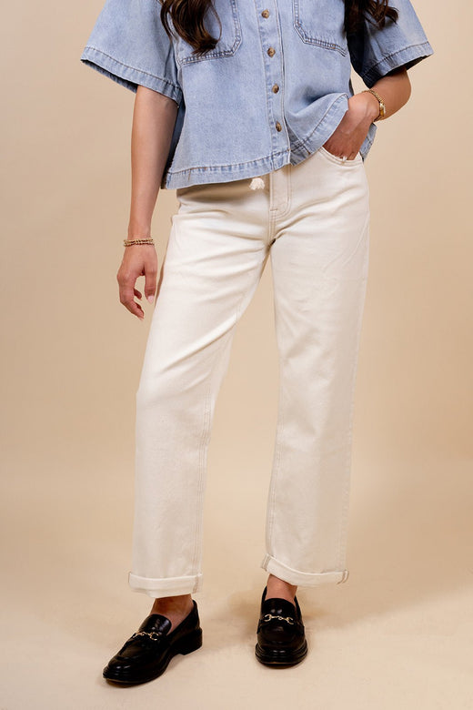 Ray Cuffed Jeans