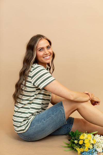 Melba Stripe Tee