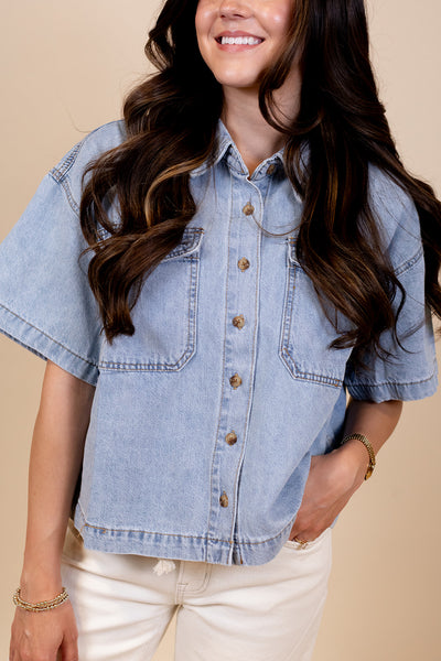 Spela Denim Shirt