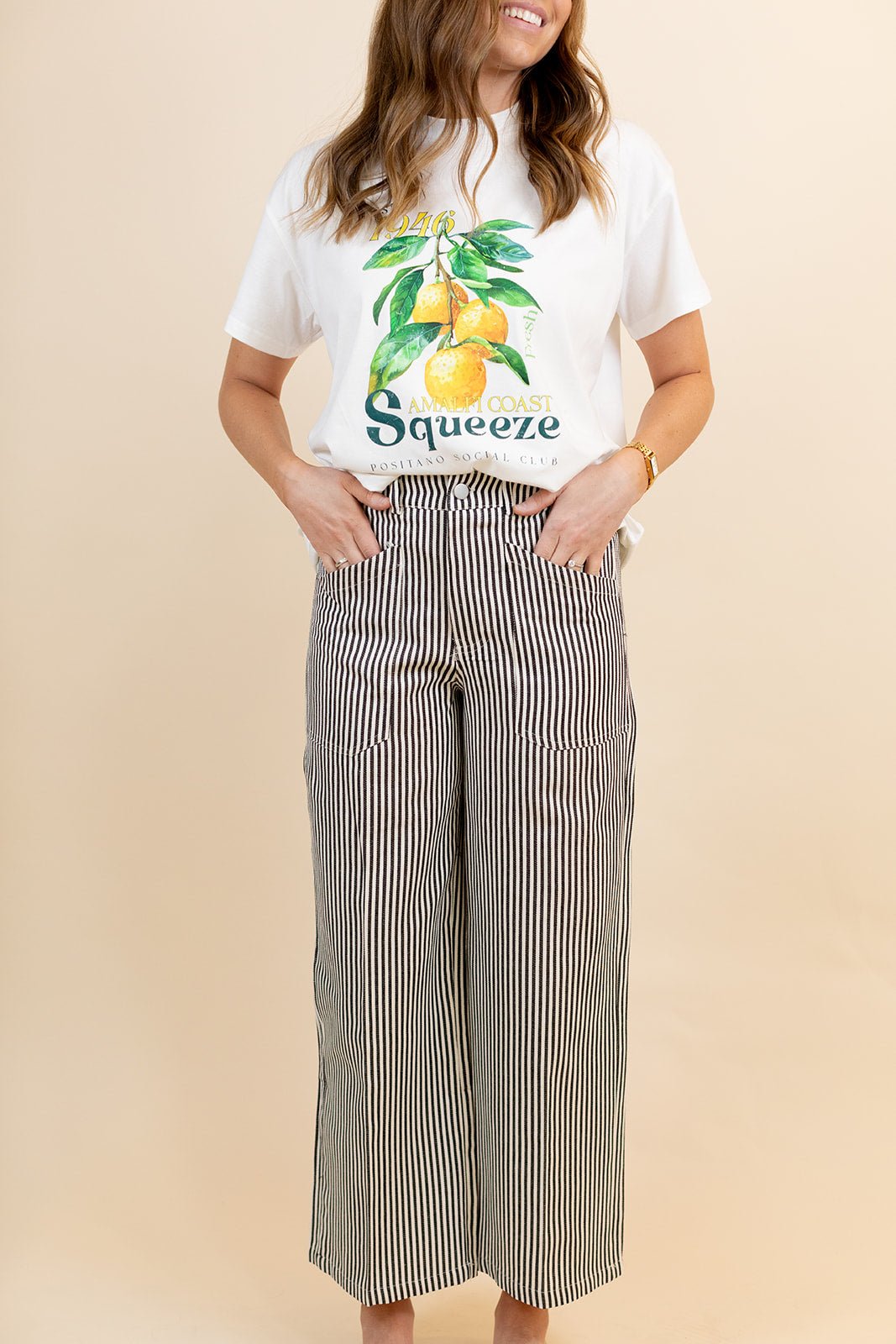 Briar Pinstriped Pants