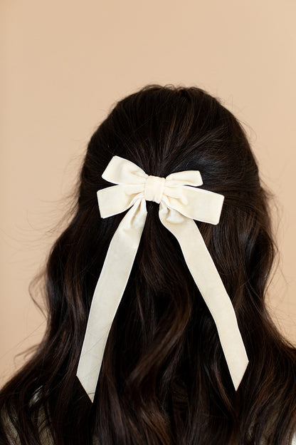 Cream Bow