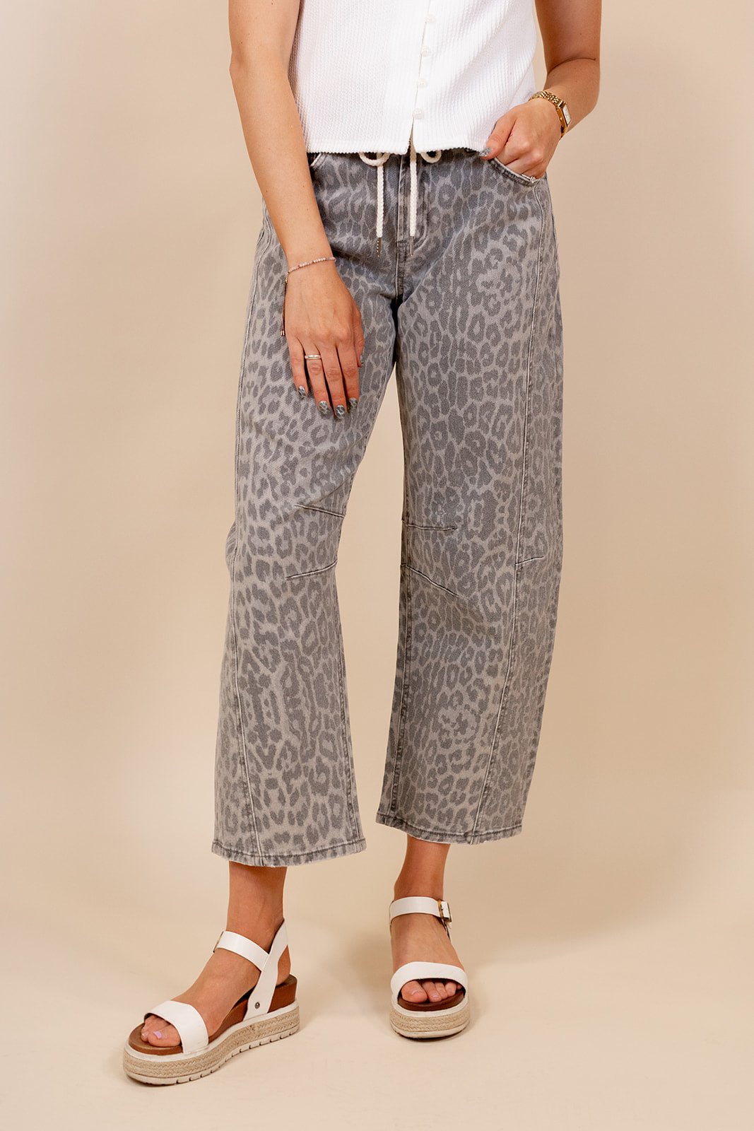 Kate Leopard Print Jean