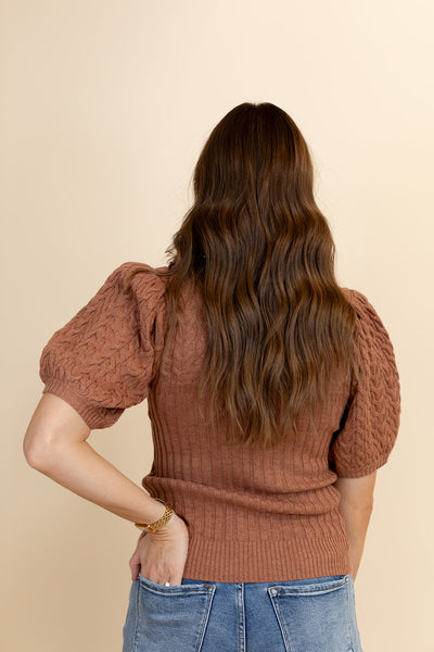 Jamee Cable Knit Sweater