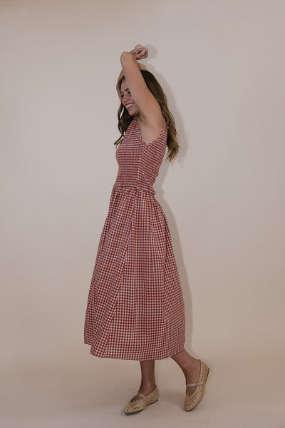 Mae Gingham Dress