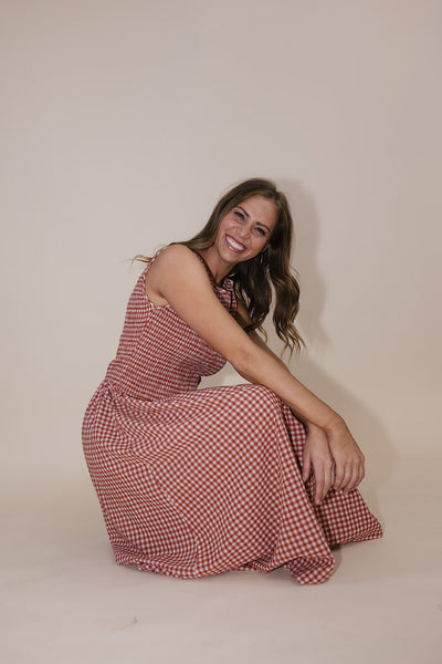 Mae Gingham Dress