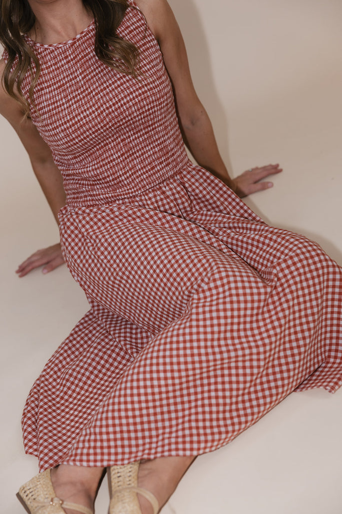 Mae Gingham Dress
