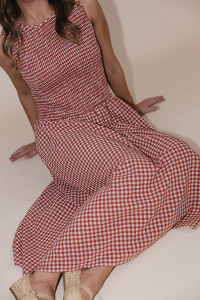 Mae Gingham Dress