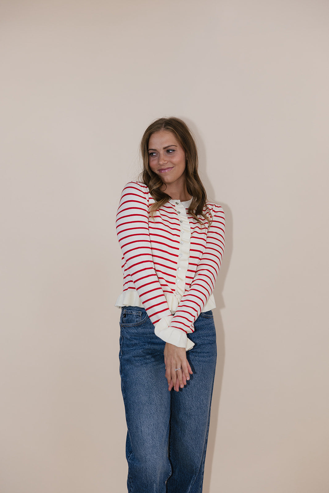Amaya Ruffle Sweater