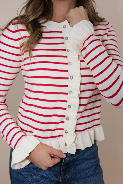 Amaya Ruffle Sweater