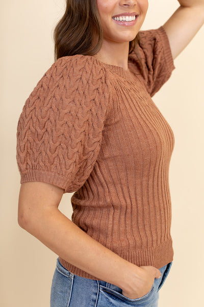 Jamee Cable Knit Sweater
