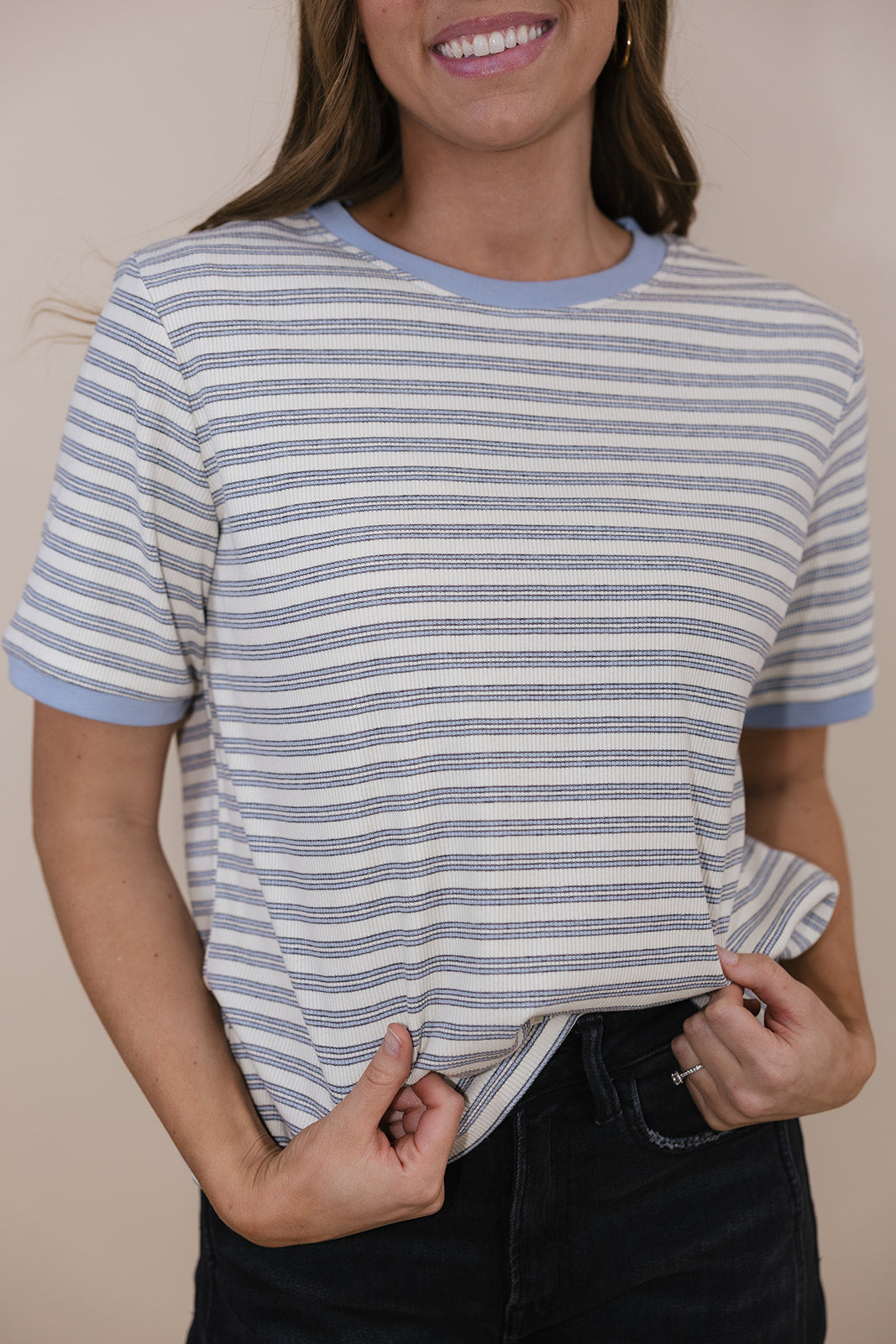 Maud Stripe Tee
