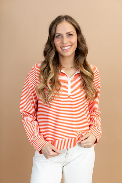 Ariel Striped Pullover