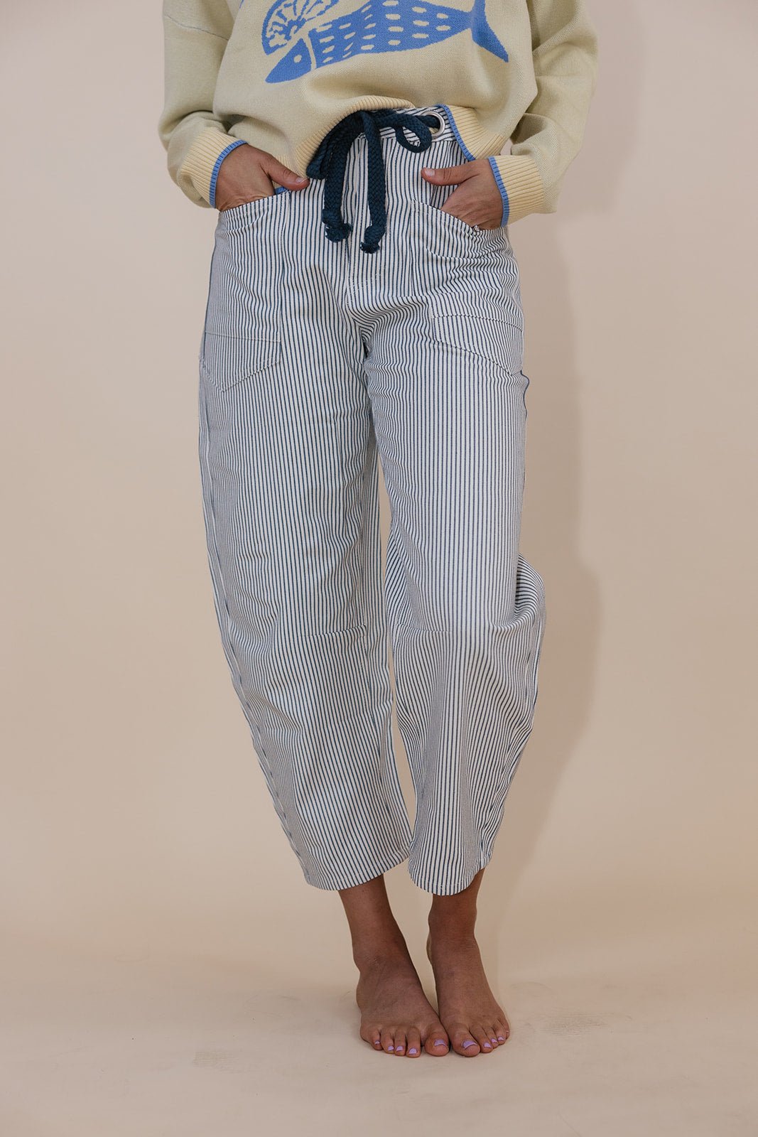 Mel Striped Pants