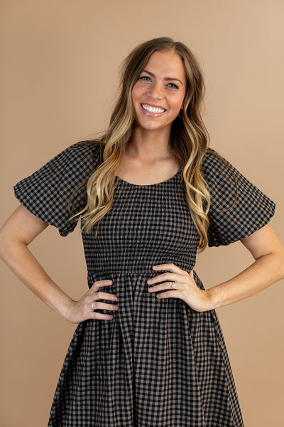 Presley Gingham Dress