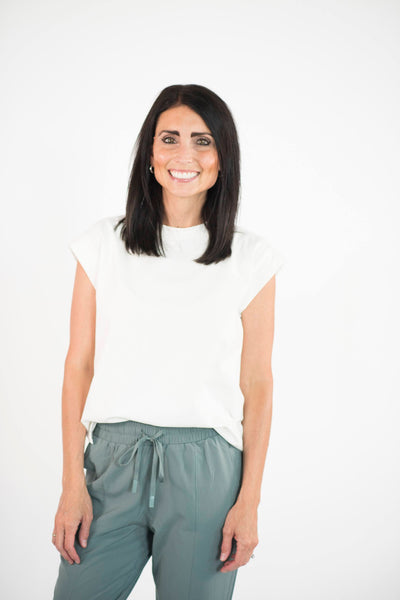 Ingrid Top in Ivory