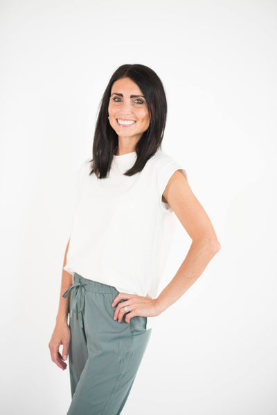 Ingrid Top in Ivory