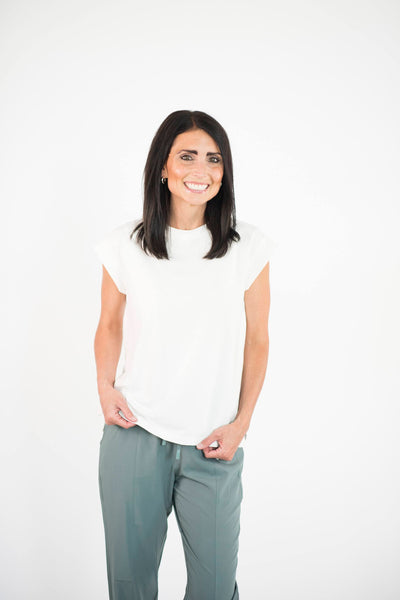 Ingrid Top in Ivory