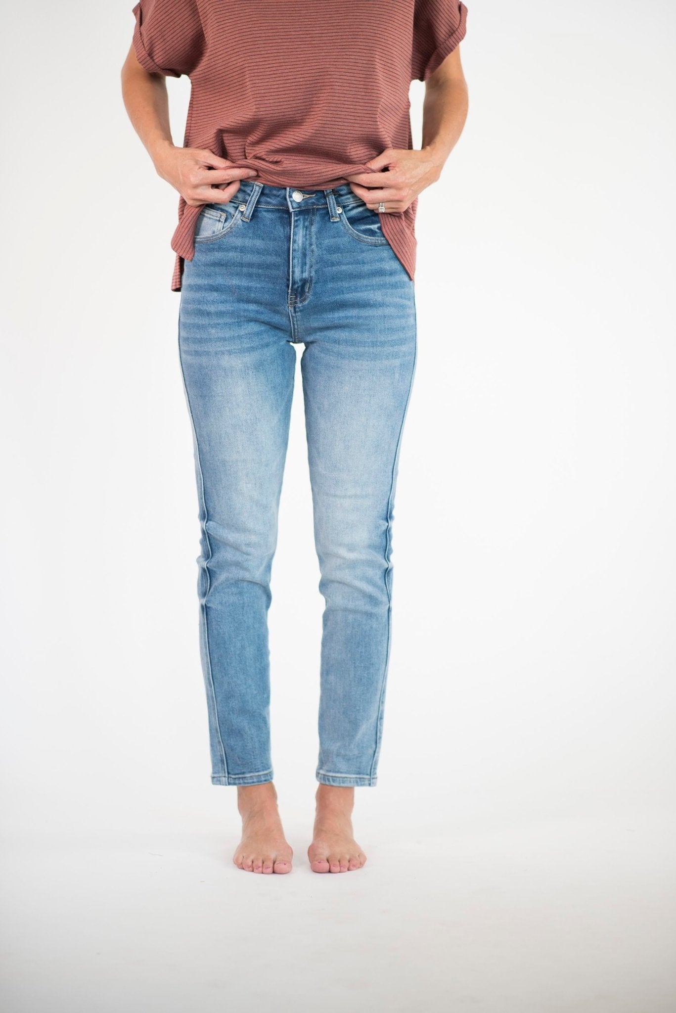 Candace Girlfriend Jeans — Brooklyn Blush women's boutique, Draper Utah