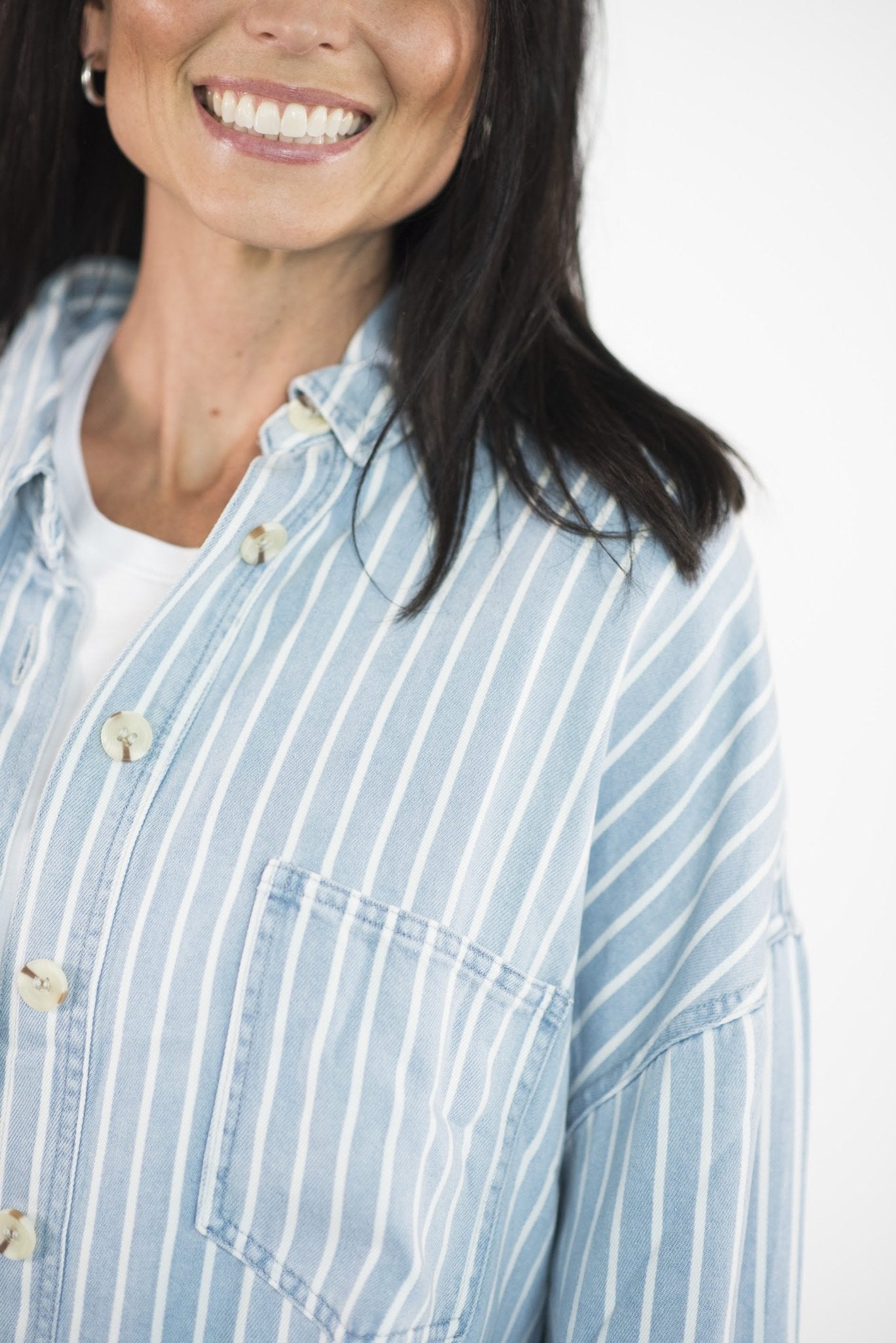 Kellan Striped Shacket