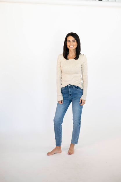 Erika Sweater in Oatmeal