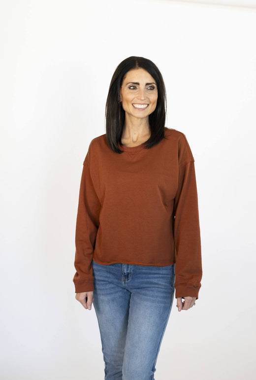 Kye Sweatshirt — Brooklyn Blush women's boutique, Draper Utah